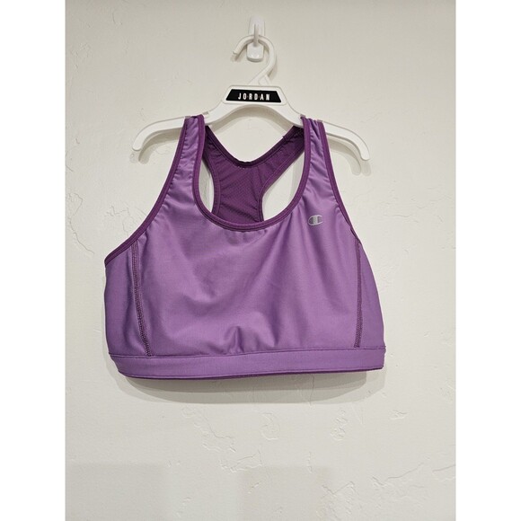Champion Women’s Reversible Purple Sport Bra Size Small - Picture 3 of 6